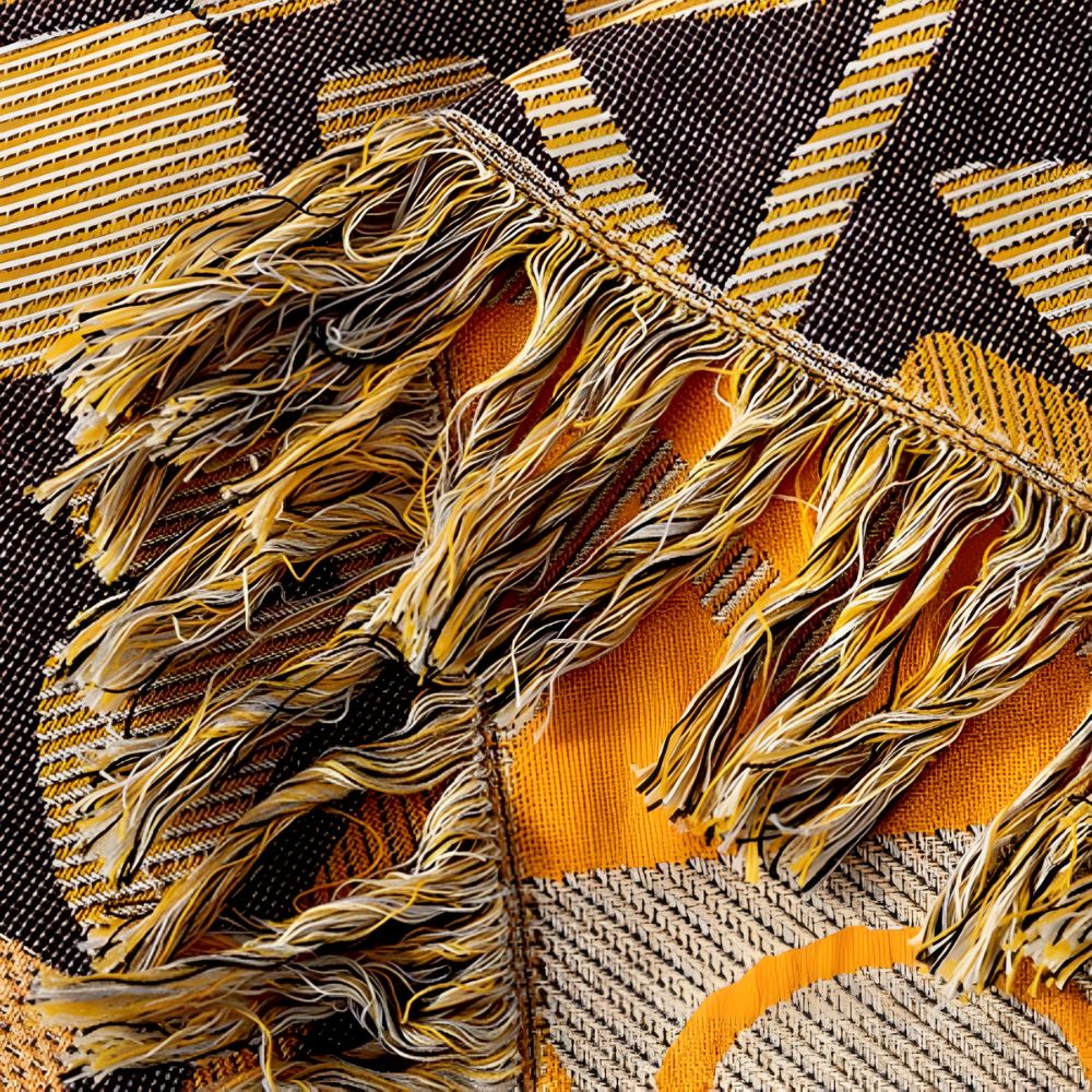 Tribal Patchwork Vändbar Toffel Bomullsfilé