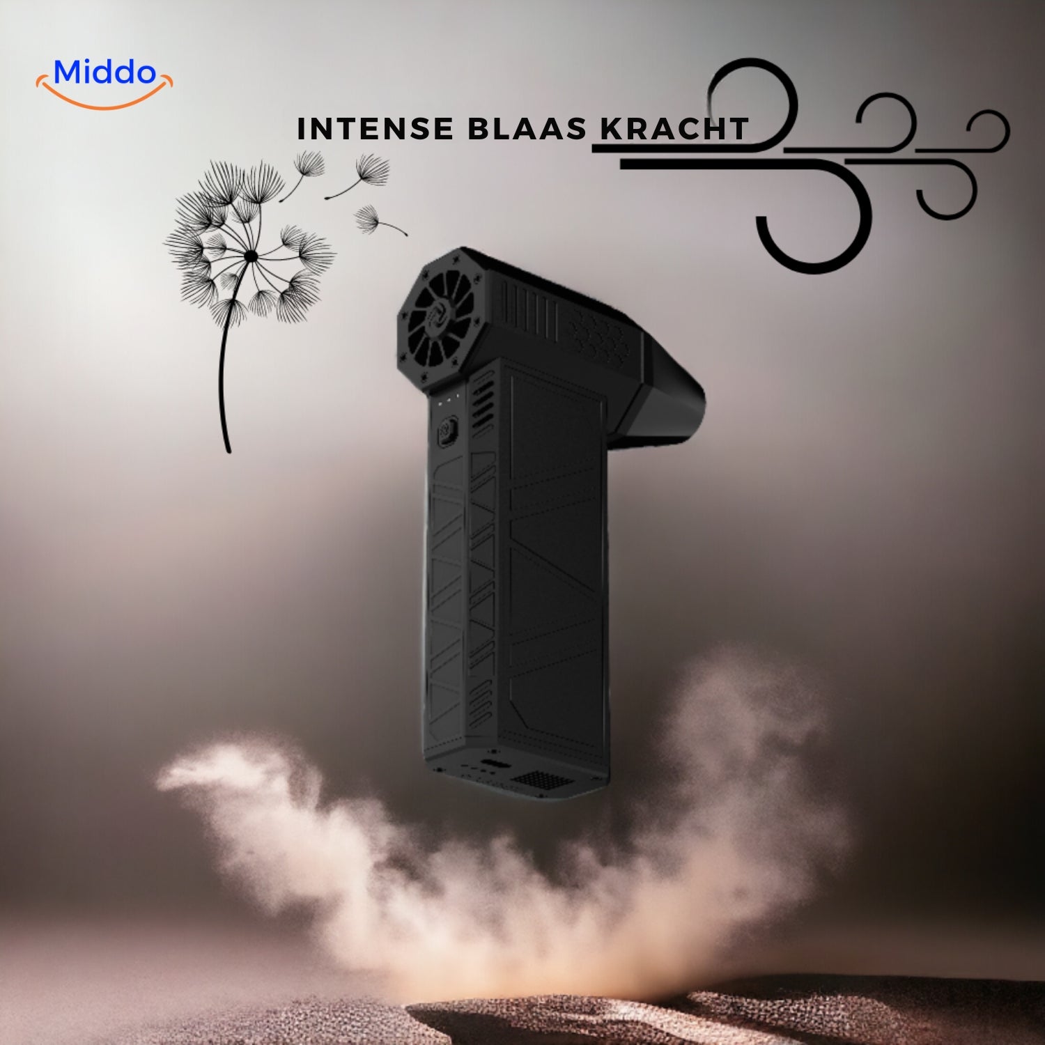 Carvallo - Kraftfull bärbar luftblåsare för hem, bil och arbete