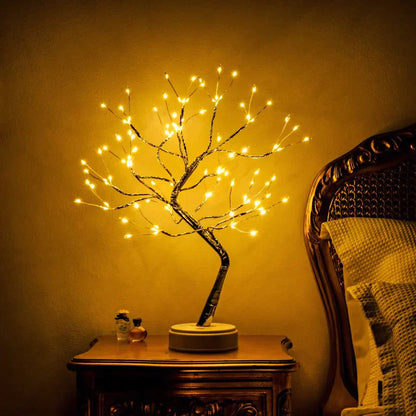 108 LED Bonsai Träd Lampa
