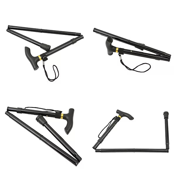 Royaleva Fällbar Gångstav - Lättviktig & Justerbar