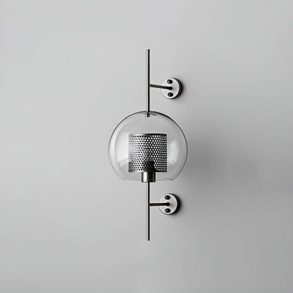 SleekGlass Lampa - Nordisk Elegant Glass Vägglampa för Modern Inredningsdesign