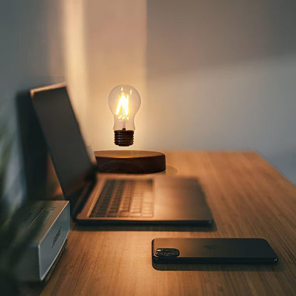 Magisk glödlampa - Elegant magnetisk levitation svävande glödlampa