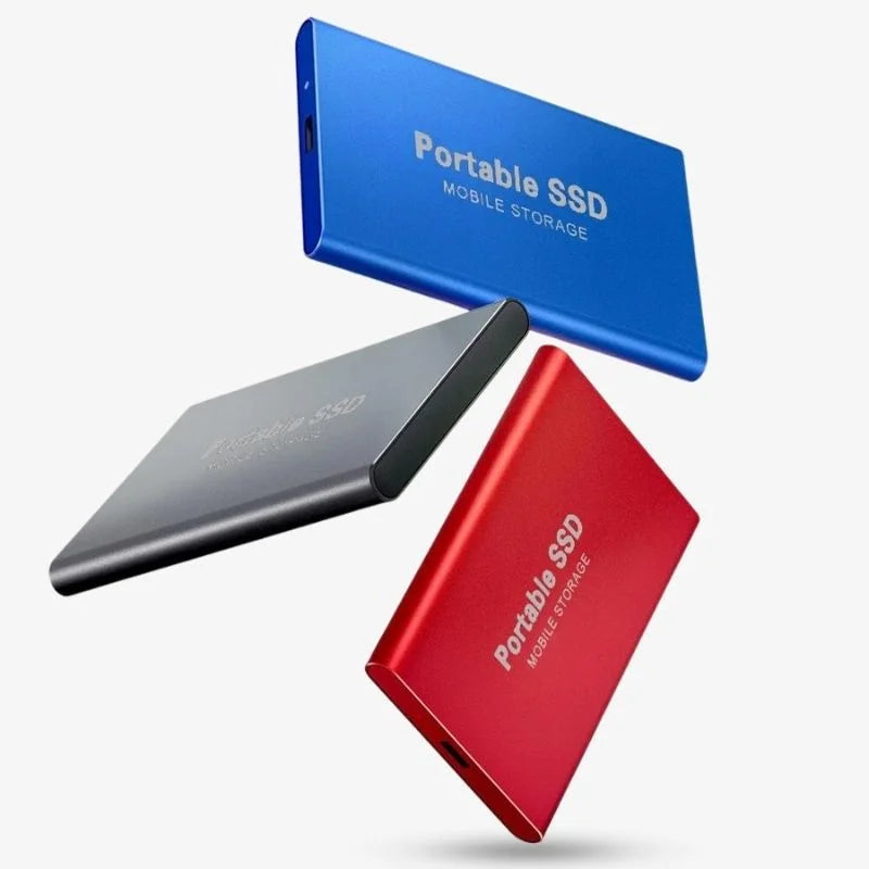 Extern SSD-enhet Aluminium Bärbar Lagring