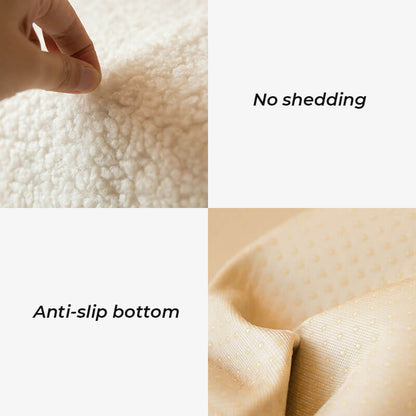 Ultrasoft Teddy Fleece Varm Icke-Glidande Sofföverdrag 90x160 cm