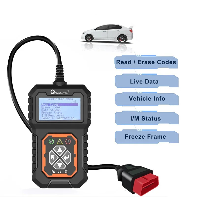 Bil Full OBD2/EOBD Skanner