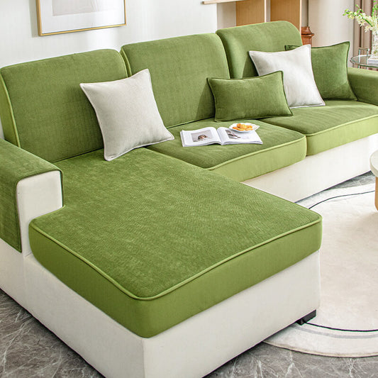 Universell Stretch Chenille Herringbone Sofa Dekke Beskyttelse