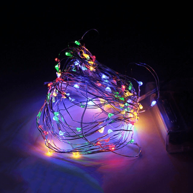 RoyaleGlow String Solar Lights Utomhus (Klar Kabel) 42M