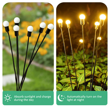 Luxora Solar Firefly Lights – Dekorativ LED Utomhusbelysning för en Varm &amp; Lekfull Glöd