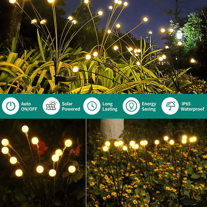 Luxora Solar Firefly Lights – Dekorativ LED Utomhusbelysning för en Varm &amp; Lekfull Glöd