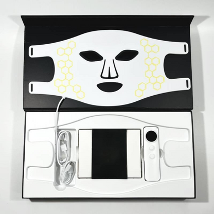 LED Ansiktsmask Ljusterapi Hudvårdsapparat