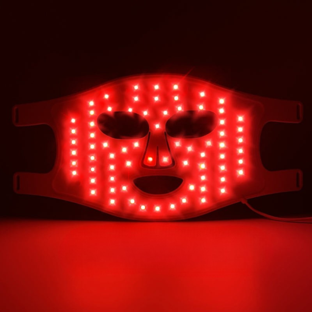 LED Ansiktsmask Ljusterapi Hudvårdsapparat