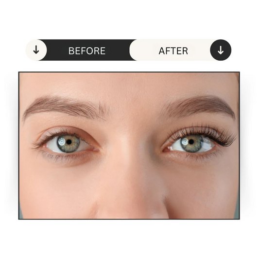 Magnetiska ögonfransar för enkelt glamour