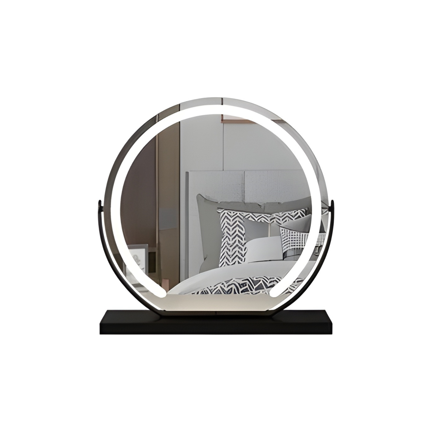 LED-kosmetiksspegel – Dimbart ljus för sovrum & sminkbord