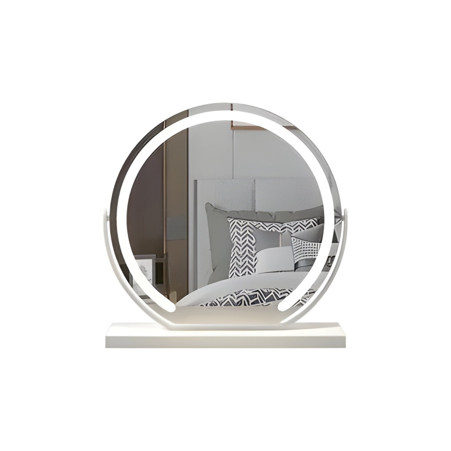 LED-kosmetiksspegel – Dimbart ljus för sovrum & sminkbord