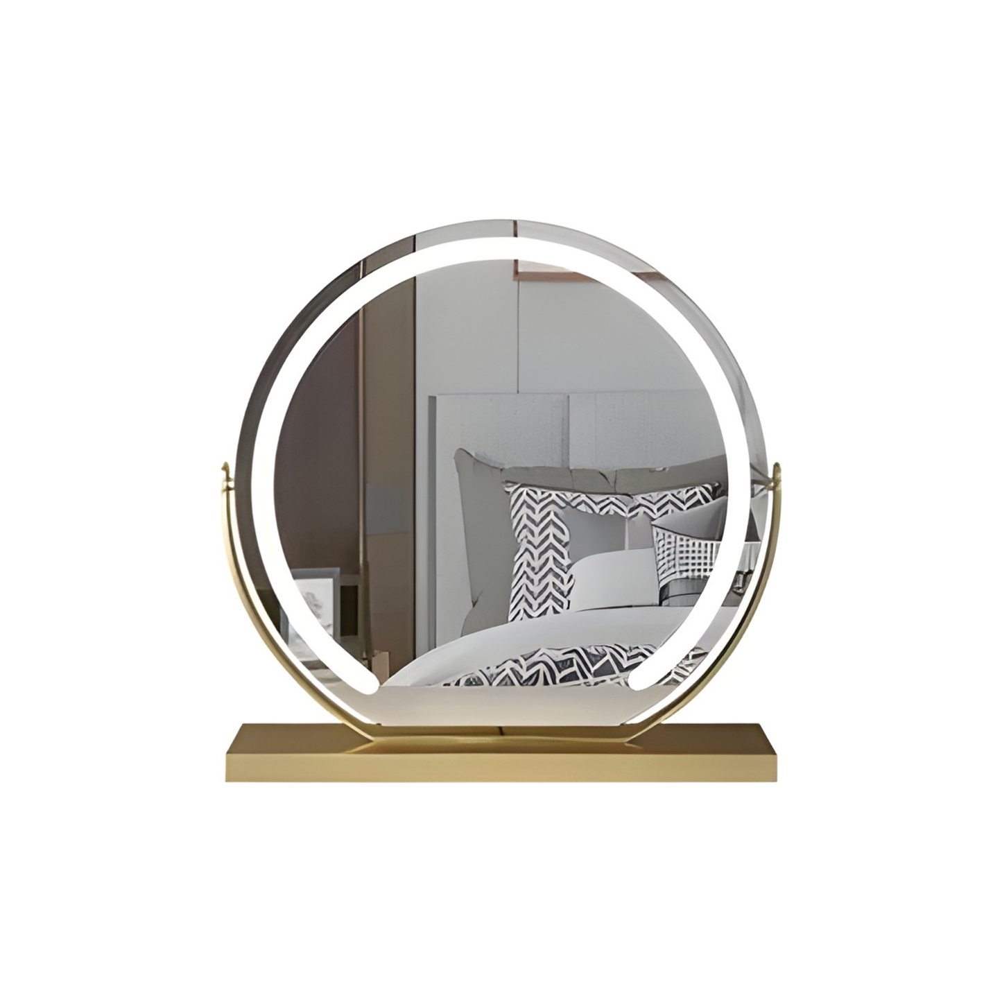 LED-kosmetiksspegel – Dimbart ljus för sovrum & sminkbord