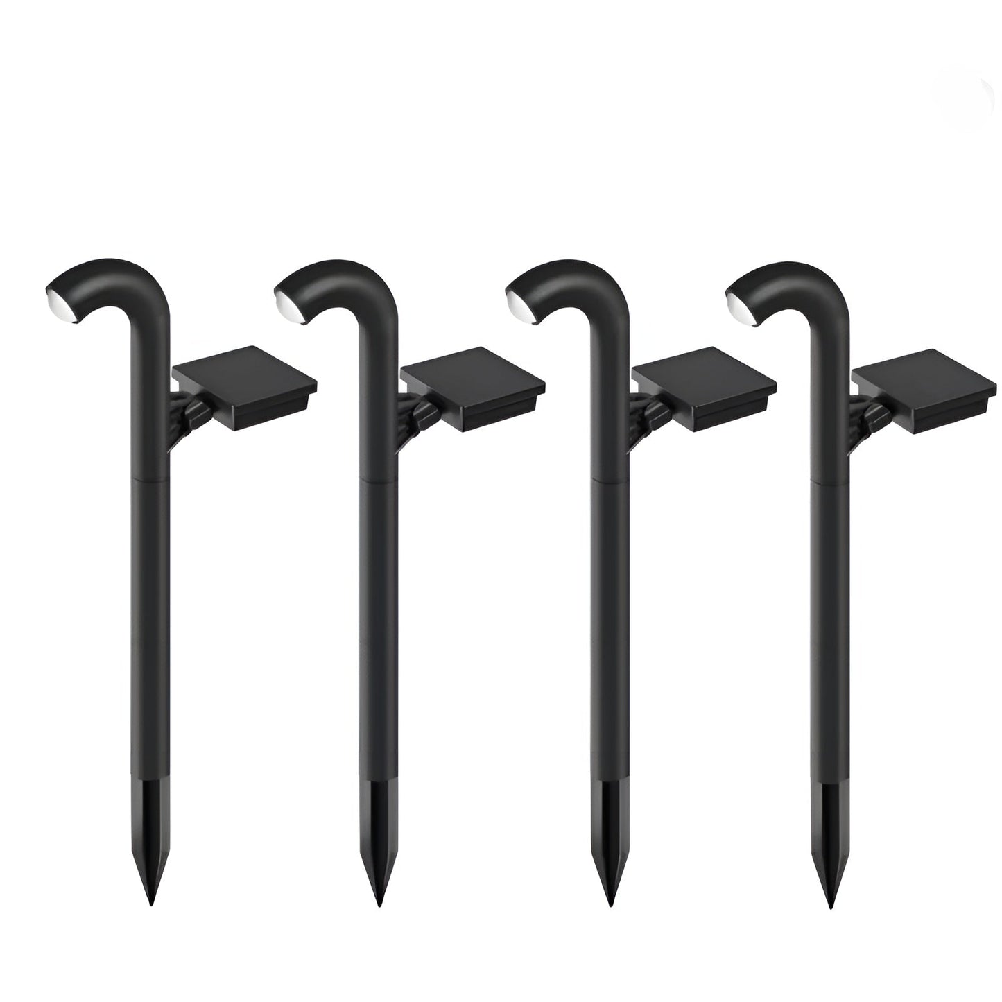 LED Solarlampor för trädgården – Dekorativ väg belysning för gård och uppfart