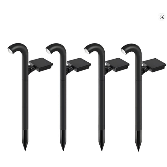 LED Solarlampor för trädgården – Dekorativ väg belysning för gård och uppfart