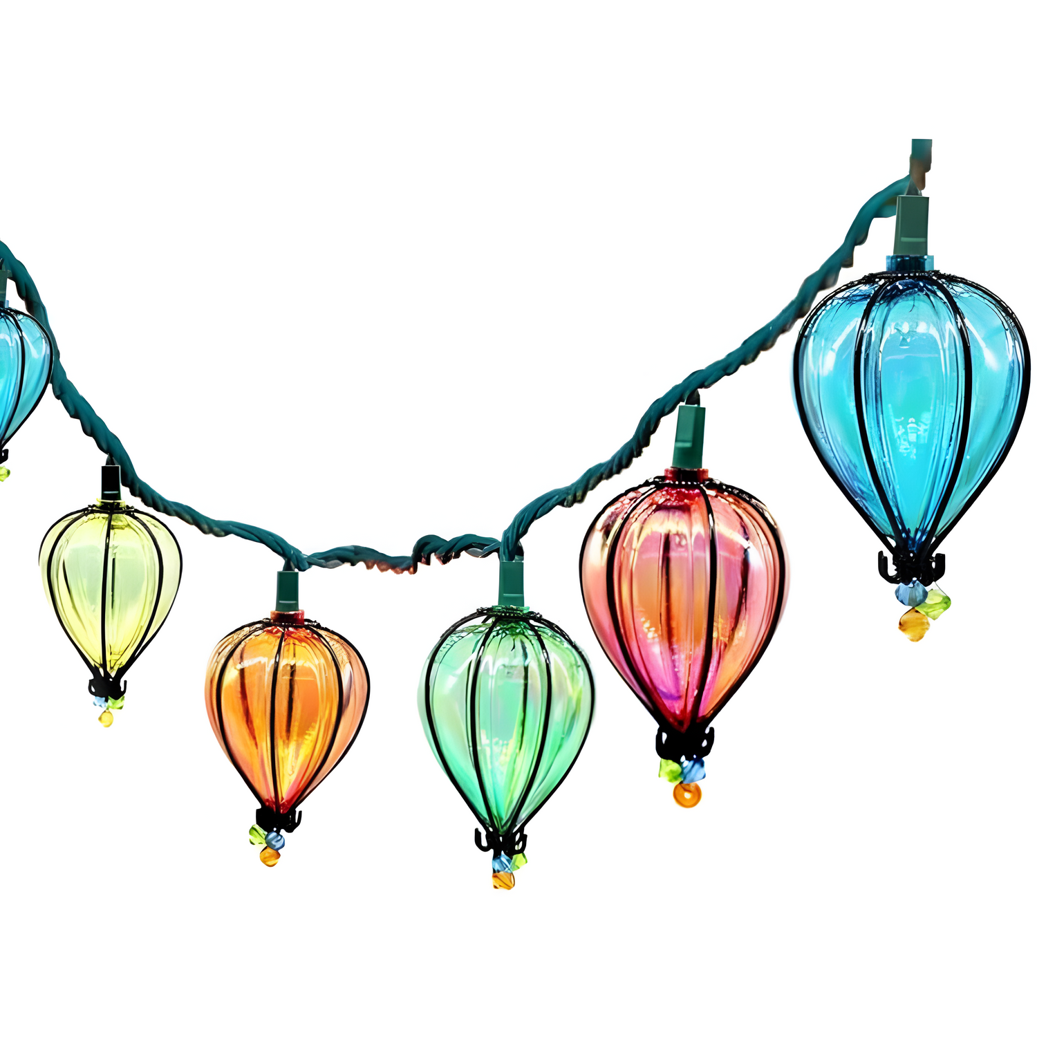 FeierFlare - Flerfärgad Hängande Ljussträng