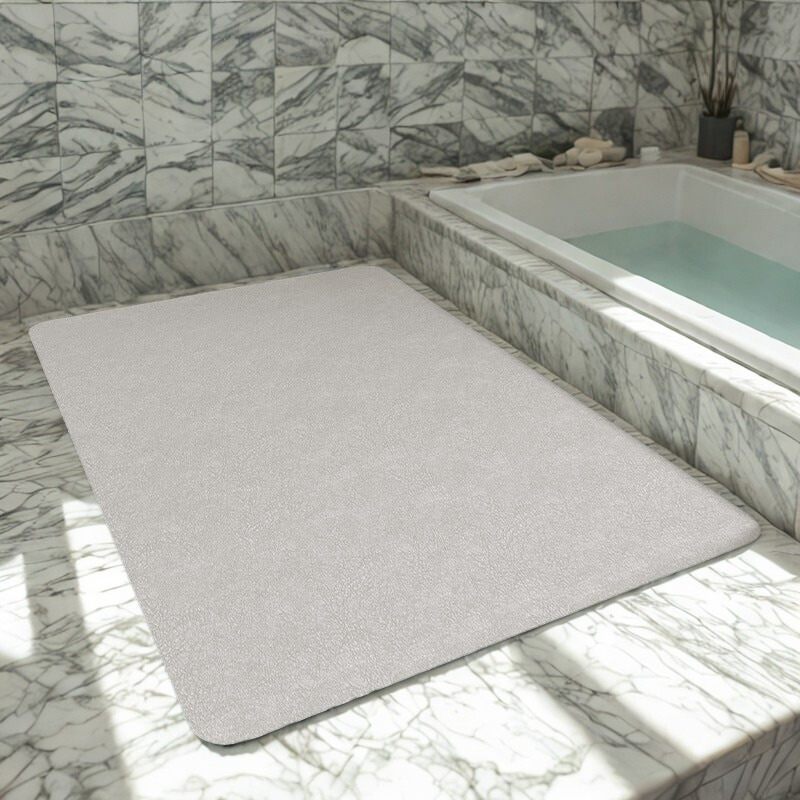 DryZone Matte – Halkfria, Snabbtorkande Golvskydd för badrummet