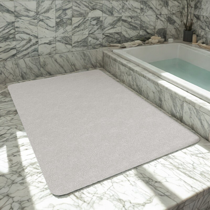 DryZone Matte – Halkfria, Snabbtorkande Golvskydd för badrummet