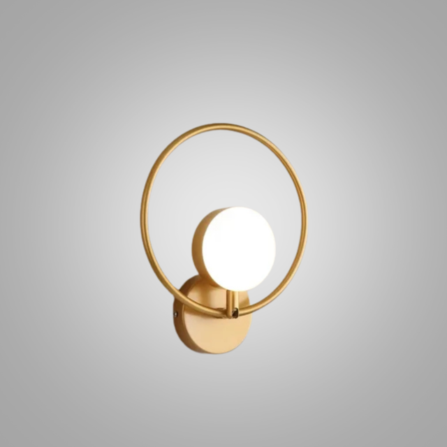 ModernLustre - LED Vägglampa Glassfär | Stämningsfull Belysning för Alla Rum