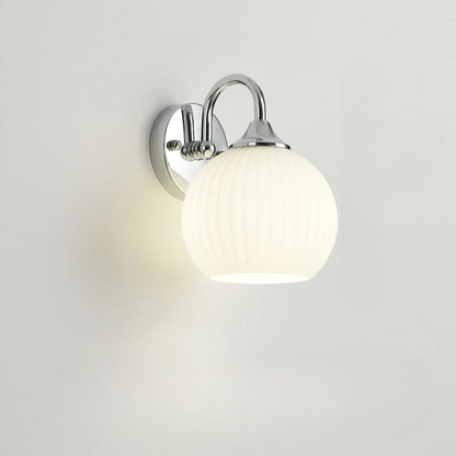ModernWall - Nordisk LED Vägglampa med Glaslock för Stämningsfull Inomhusbelysning