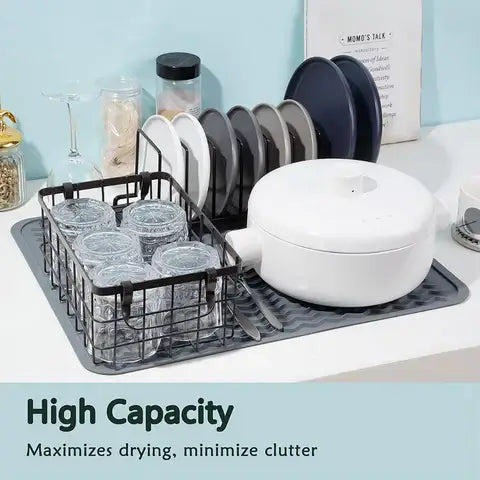 Royallure Nordic Color Disk Torkmatta – Isolerad, Mögelbeständig, Halkfri Bänkskydd