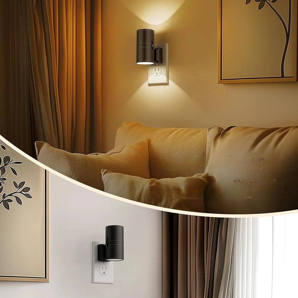 SensorShine Light - Justerbar LED Plugin Intelligent Rörelsesensor Nattljus