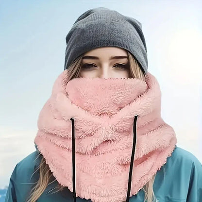 Utomhus Fleece Huva