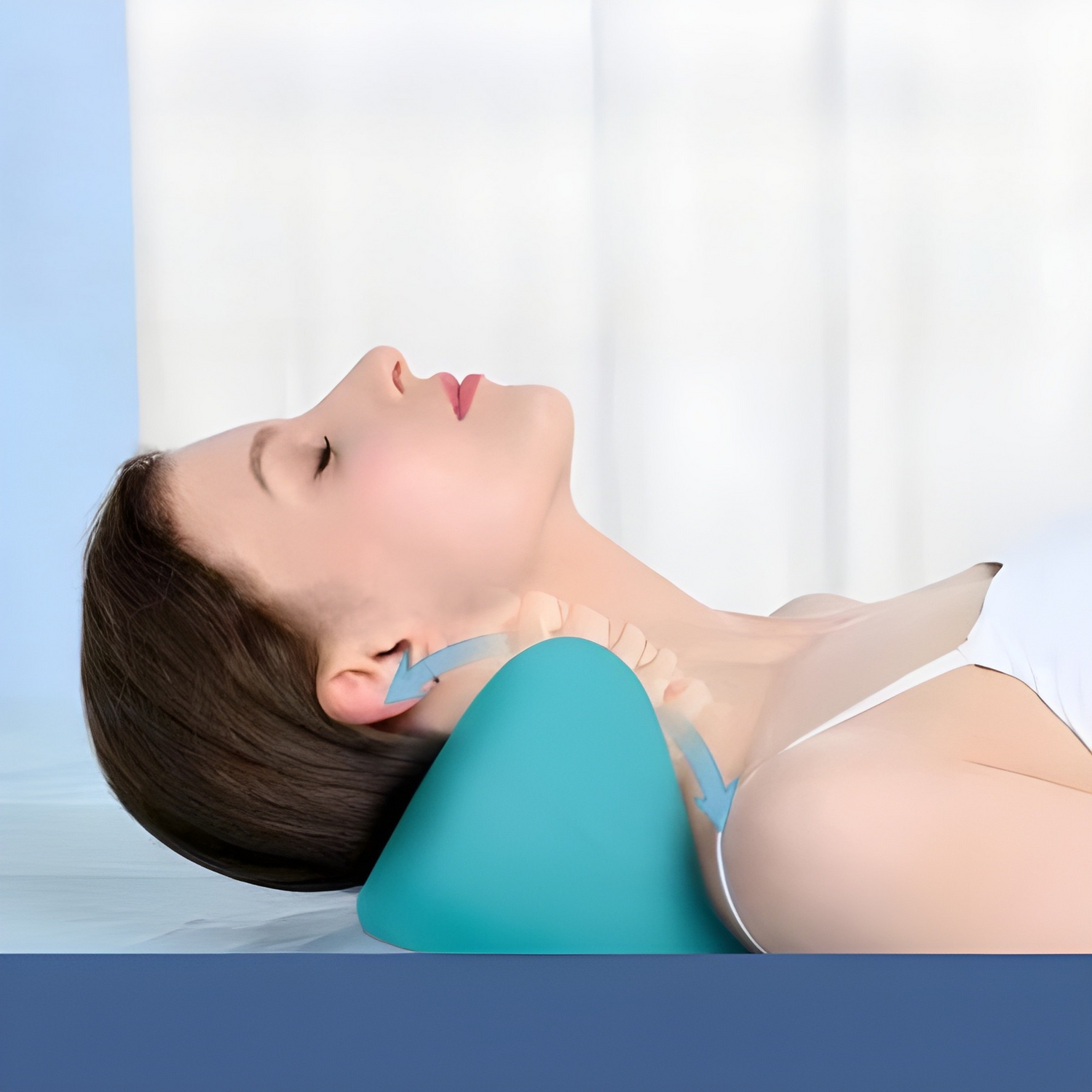 Nackstödskudde – Ergonomisk och Avslappnande | Perfekt mot spänningar