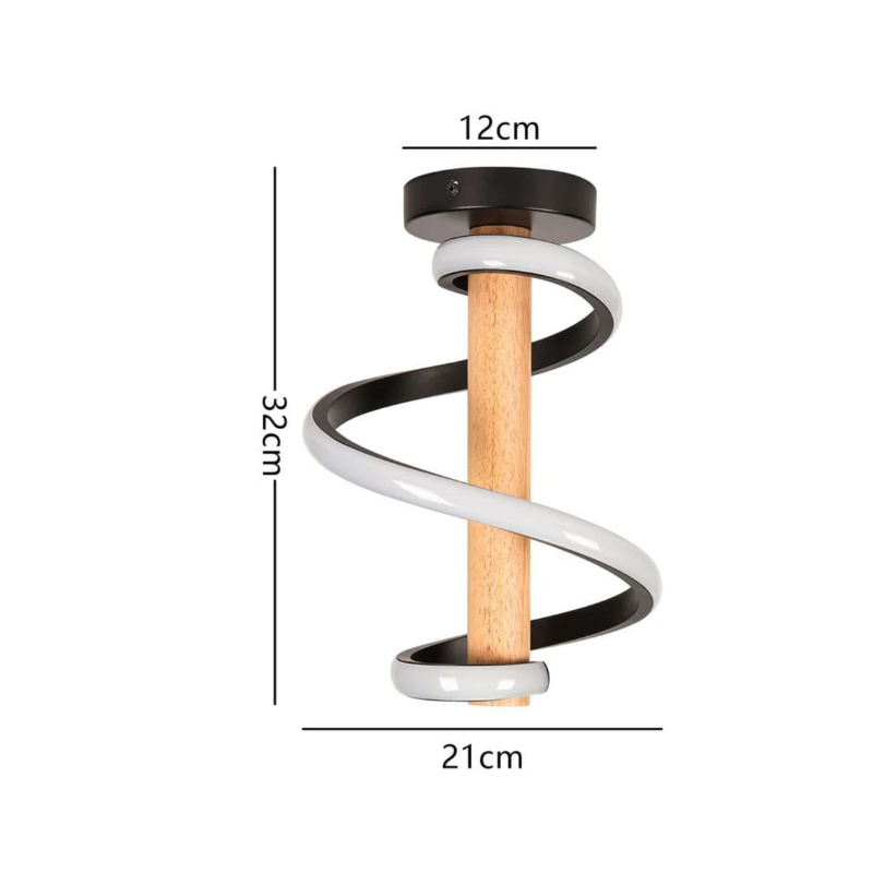 RusticLuxe - Stylish tree pendant lamp with warm glow for cozy indoor and outdoor environments