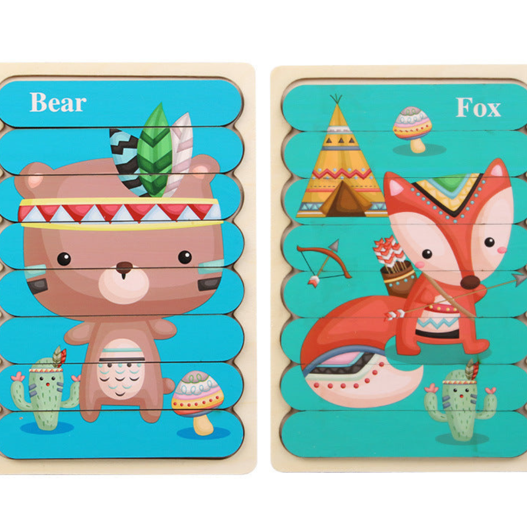 Montessori Trä Pussel