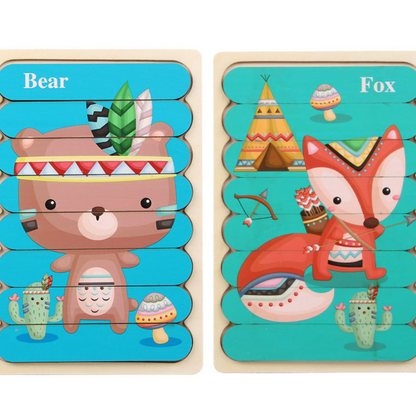 Montessori Trä Pussel