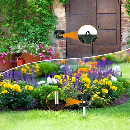 SafeScape Skadedjursbekämpning - Solenergidriven Skadedjursbekämpning med Ultrasonisk