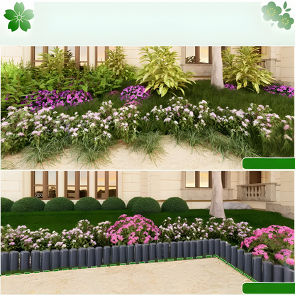 GardenEdge Pro - Dekorativ Gräskant Blomrabatt Trädgård