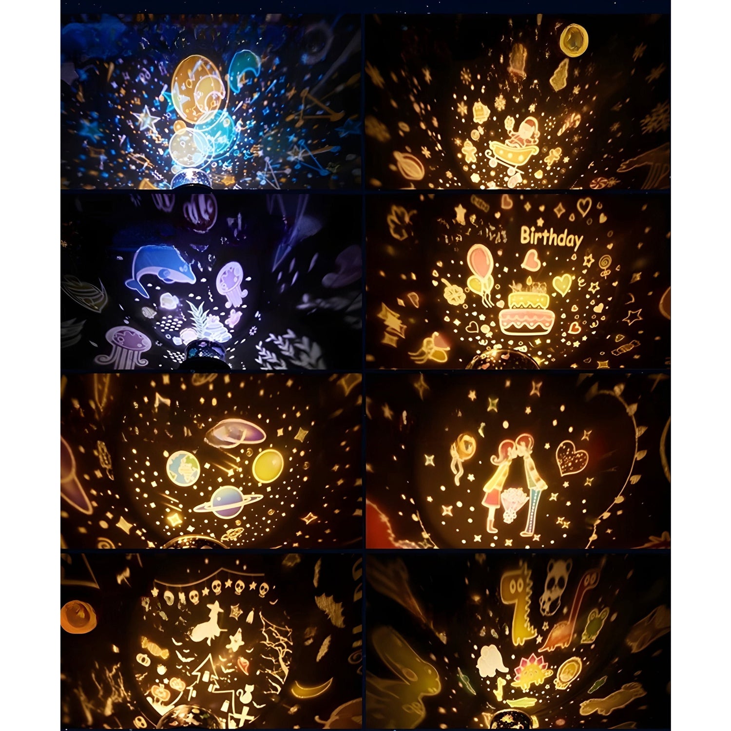 BunnyBeam Light - Avslappnad Söt Kaninprojektor-Nattljus för Barn