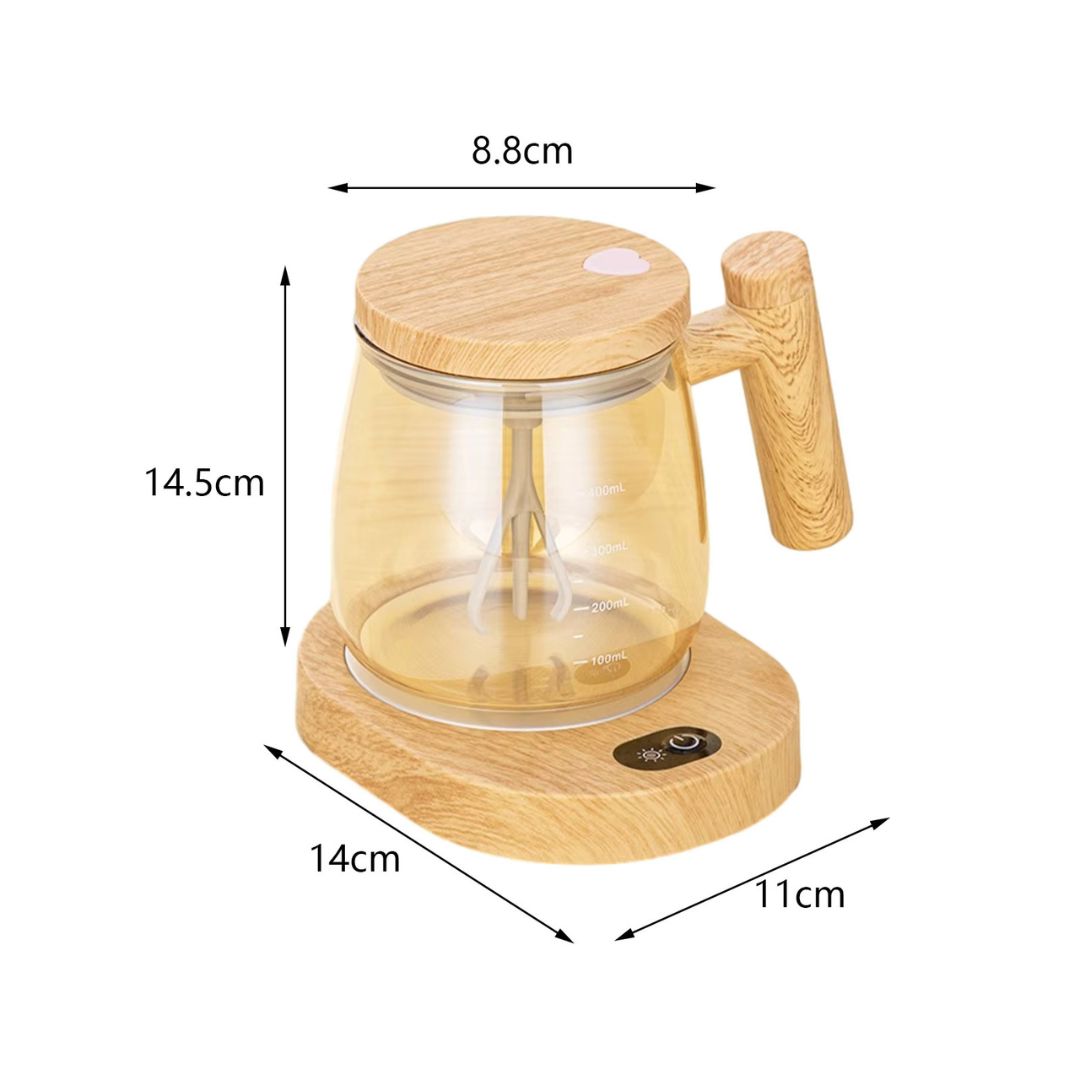 2in1 Mixer Mugg i trä