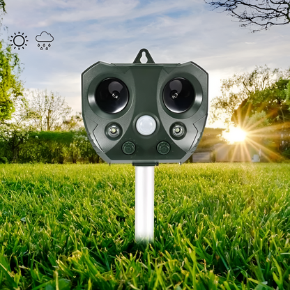 SafeScape - Solcellsdriven ultraljudsenhet för kemikaliefri skadedjursbekämpning