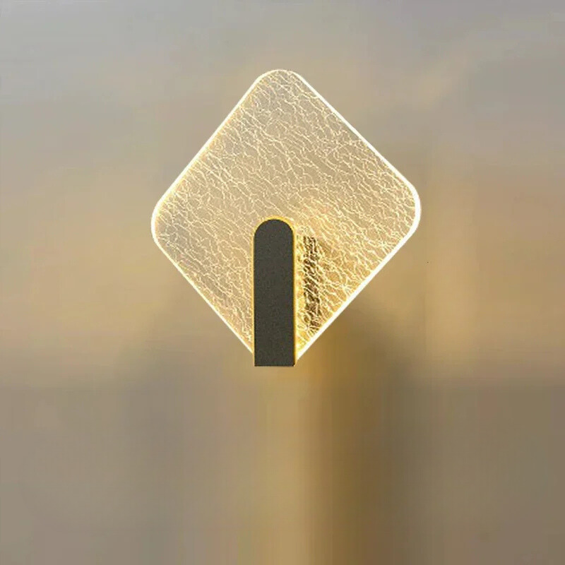 NordicGlow - LED Vägglampa i Akryl för Sovrum och Vardagsrum