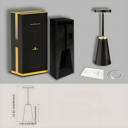 PureGlow Lampa - Trådlös Touchkontroll LED Bordsampa