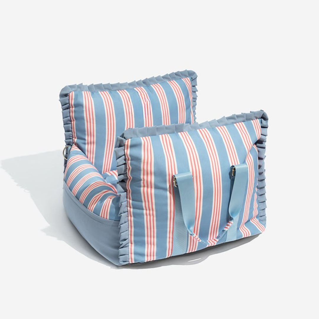 Hundbilstol vattentät resebädd för husdjur