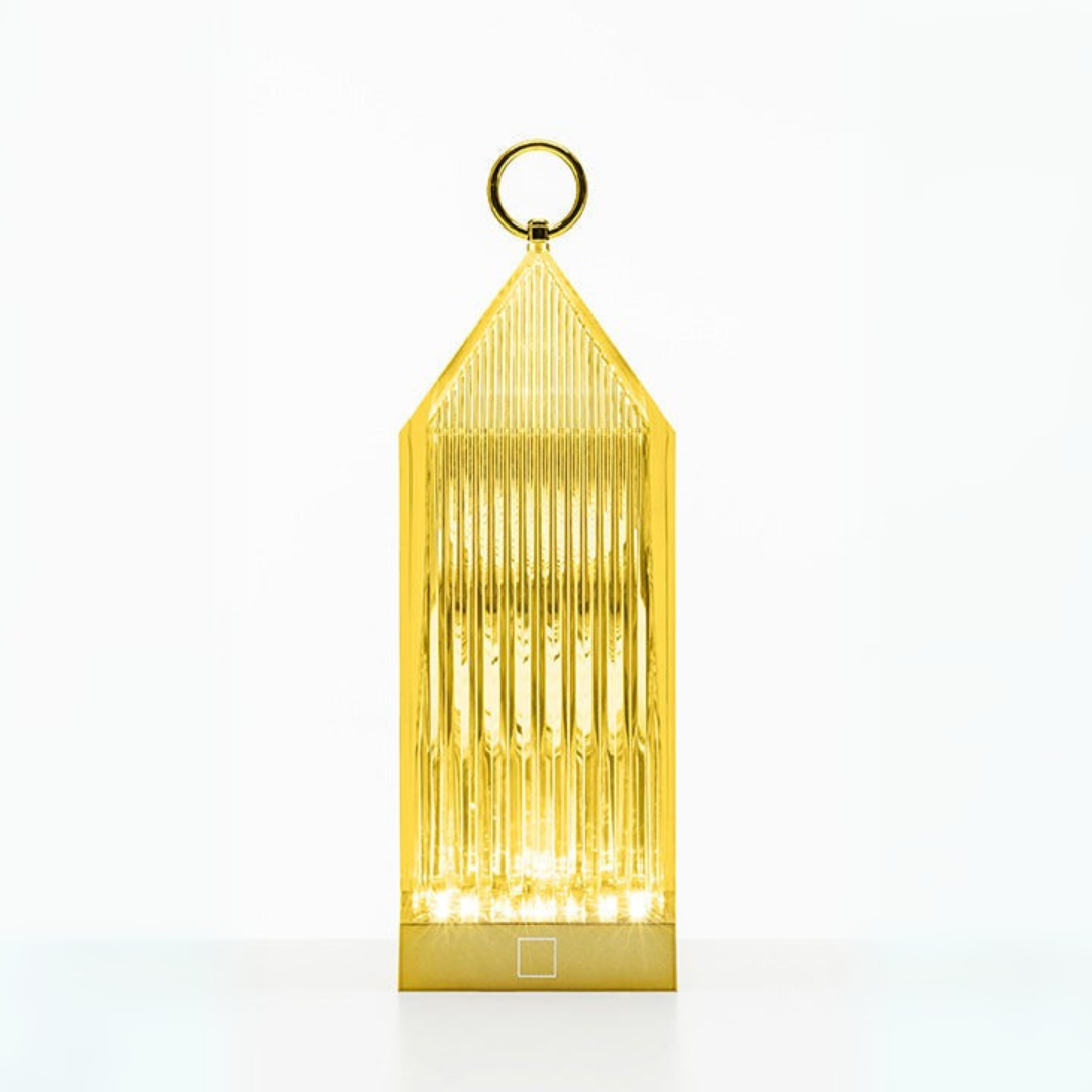 Carvallo Kristall-taklampa | Dimbar LED-ljus | USB-laddningsbar & trådlös | För inomhus & utomhus