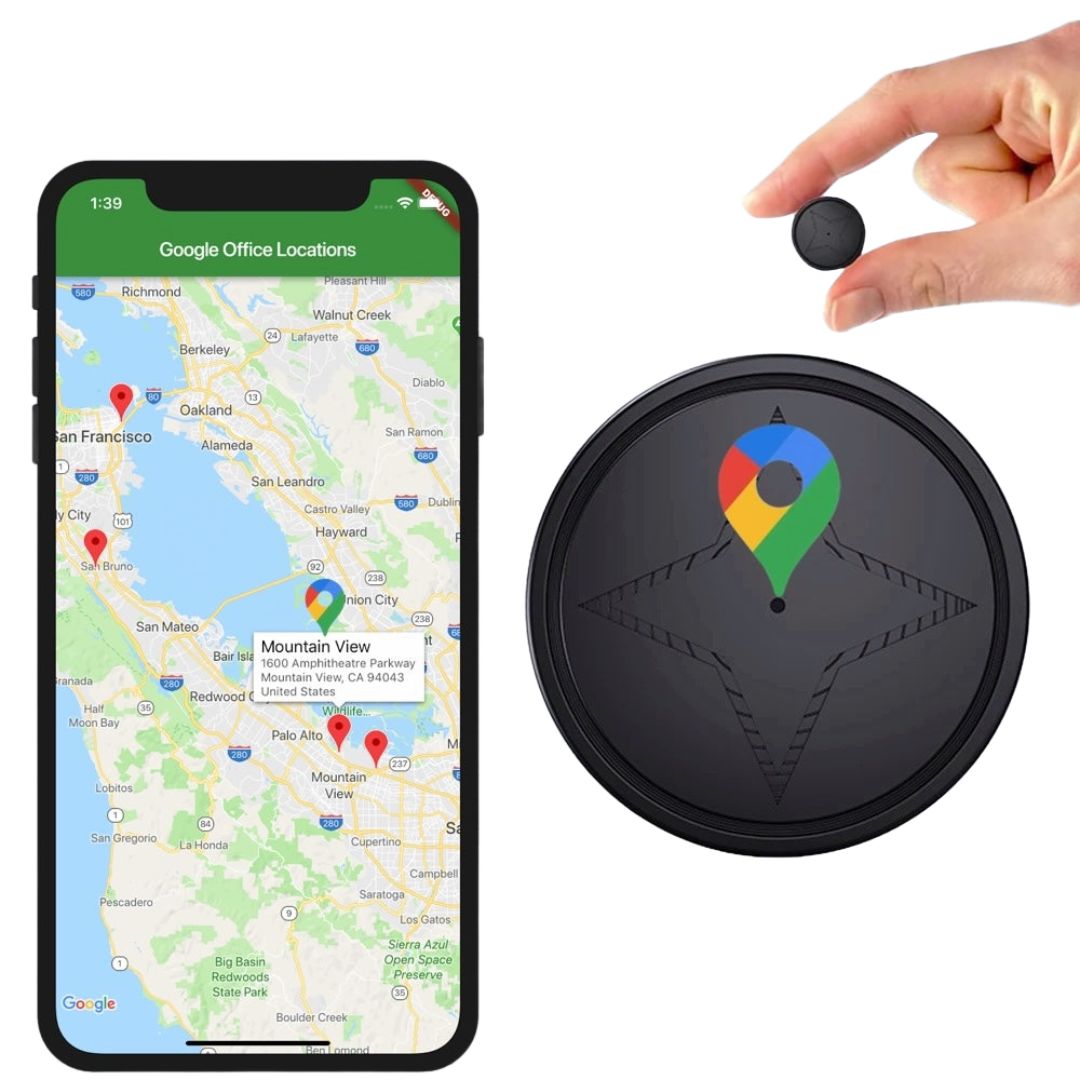 GPS Tracker för fordon med magnetfäste