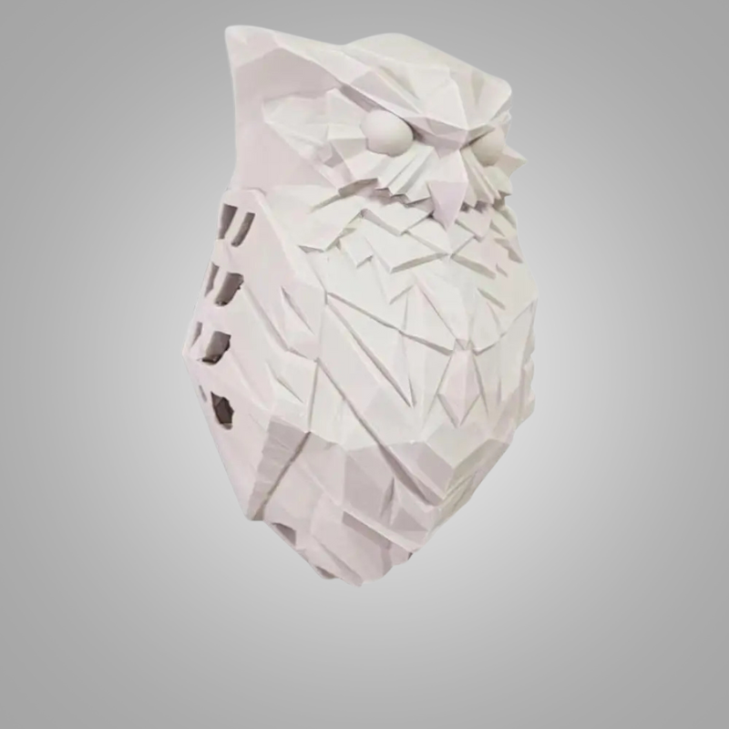 UggLjus - 3D Uggliformad Vägglampa för Sovrum och Hall