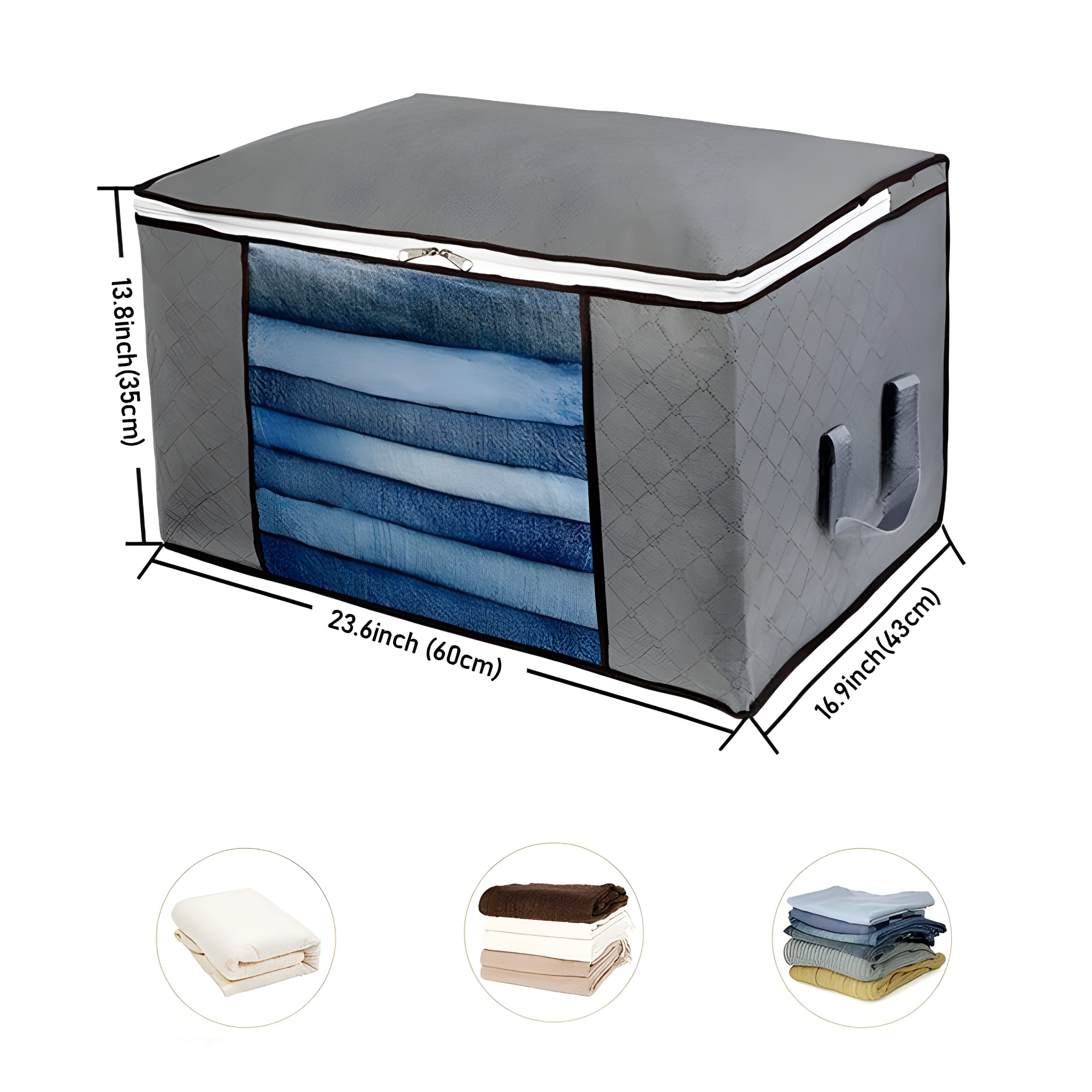 StackEase Box - Hopfällbar Klädförvaringslåda