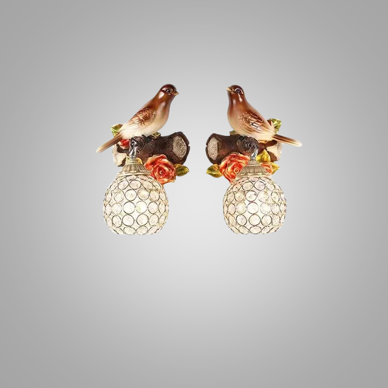 BirdGlow - Modern LED Vägglampa för Vardagsrum och Sovrum