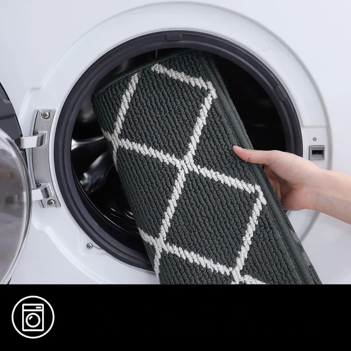 Randig entrématta - halkfri och smutsavvisande | Perfekt för inomhusbruk