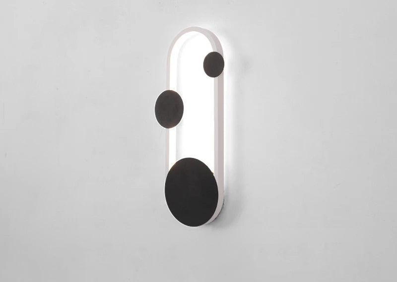 CreativeGlow - Modern LED Vägglampa i Kreativ Design – Dekorativ Belysning