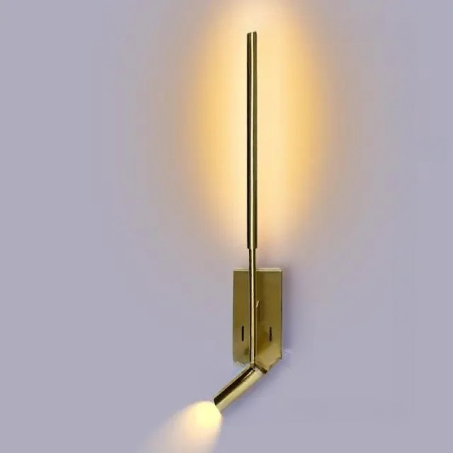 LuminoMinimal - LED Vägglampa med Dimbart Funktion Modern Belysning