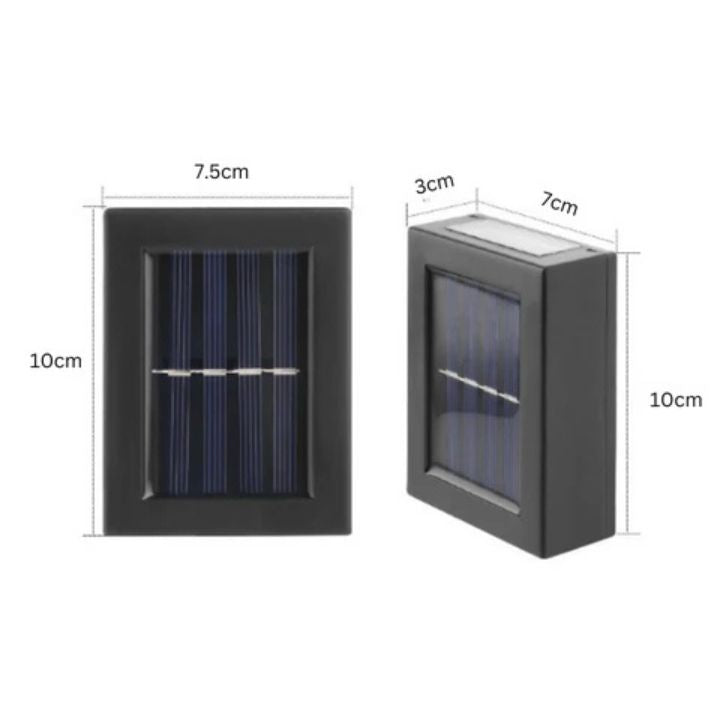 Carvallo | DuoLux - Solar-Duplex-Skugga-Vägglampa